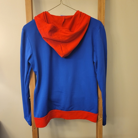 Womens DC Comics Superman with Glitter S Jacket - Picture 4 of 4